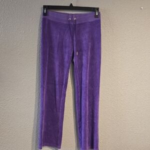 Juicy Couture Y2k Purple Velour Pants